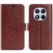 Чехол-книжка Deexe Wallet Style для Xiaomi Redmi Note 14 Pro - Brown (373509Z)