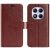 Чехол-книжка Deexe Wallet Style для Xiaomi Redmi Note 14 Pro - Brown: фото 1 из 7