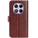 Чехол-книжка Deexe Wallet Style для Xiaomi Redmi Note 14 Pro - Brown (373509Z). Фото 5 из 7