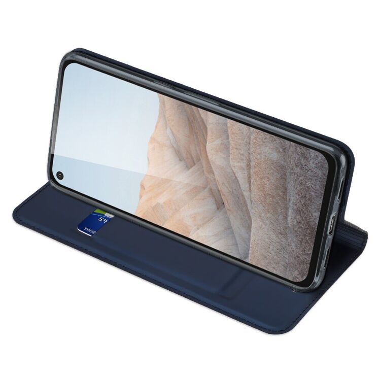 Чохол-книжка DUX DUCIS Skin Pro для Google Pixel 5a - Blue: фото 2 з 14