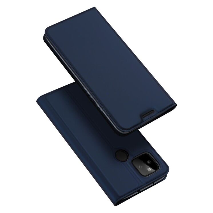 Чехол-книжка DUX DUCIS Skin Pro для Google Pixel 5a - Blue: фото 1 из 14