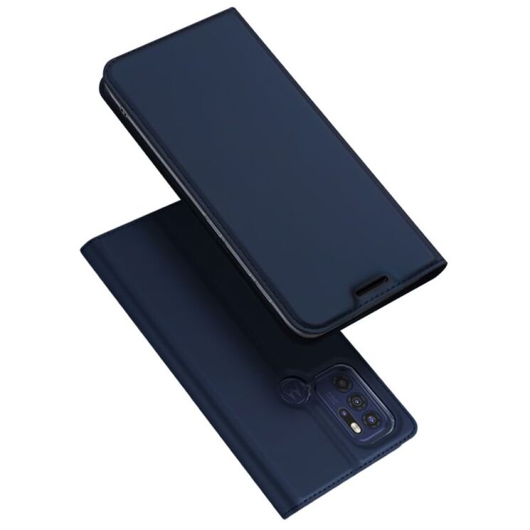 Чехол-книжка DUX DUCIS Skin Pro для Motorola Moto G60s - Blue: фото 1 из 16