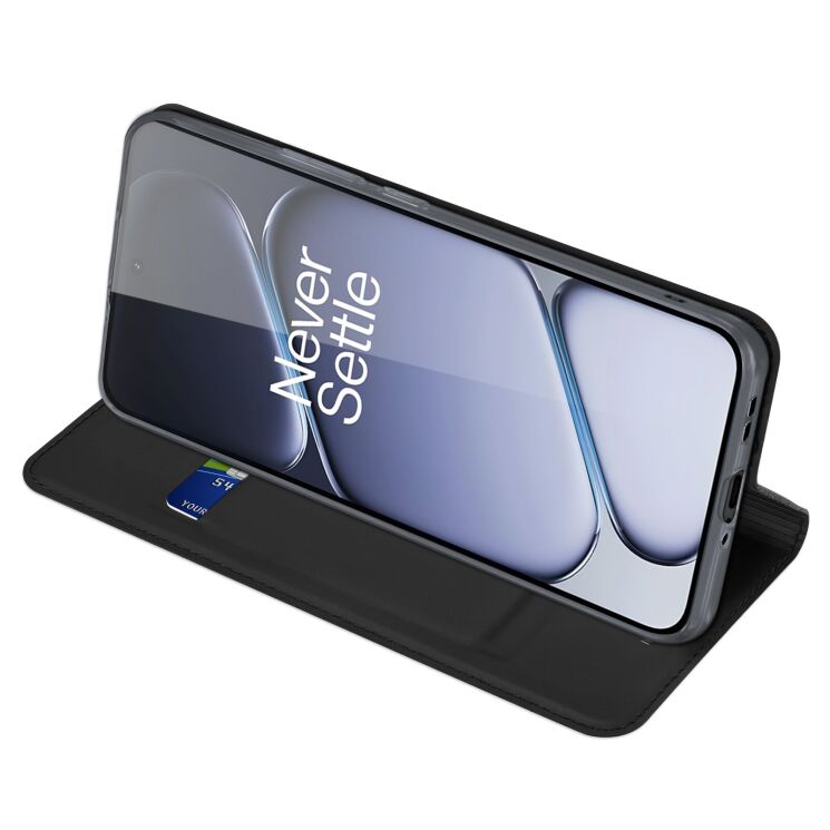 Чохол-книжка DUX DUCIS Skin Pro для OnePlus 15R / Ace 6 / Ace 6T - Black: фото 3 з 10