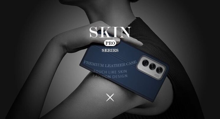 Чохол-книжка DUX DUCIS Skin Pro для OPPO Reno 12 - Blue: фото 12 з 15