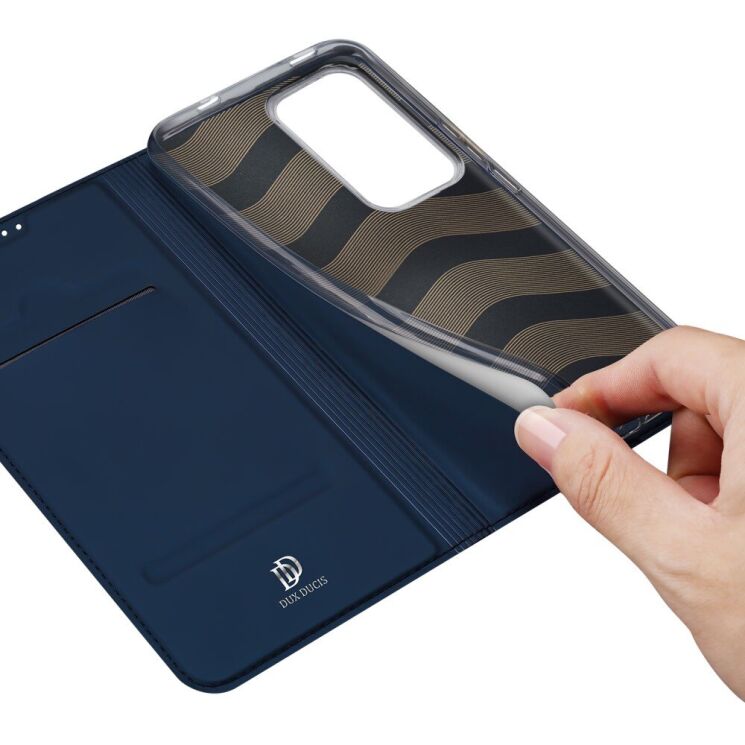 Чохол-книжка DUX DUCIS Skin Pro для OPPO Reno 12 - Blue: фото 8 з 15