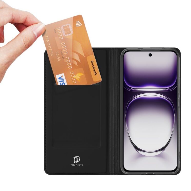 Чохол-книжка DUX DUCIS Skin Pro для OPPO Reno 12 - Blue: фото 5 з 15