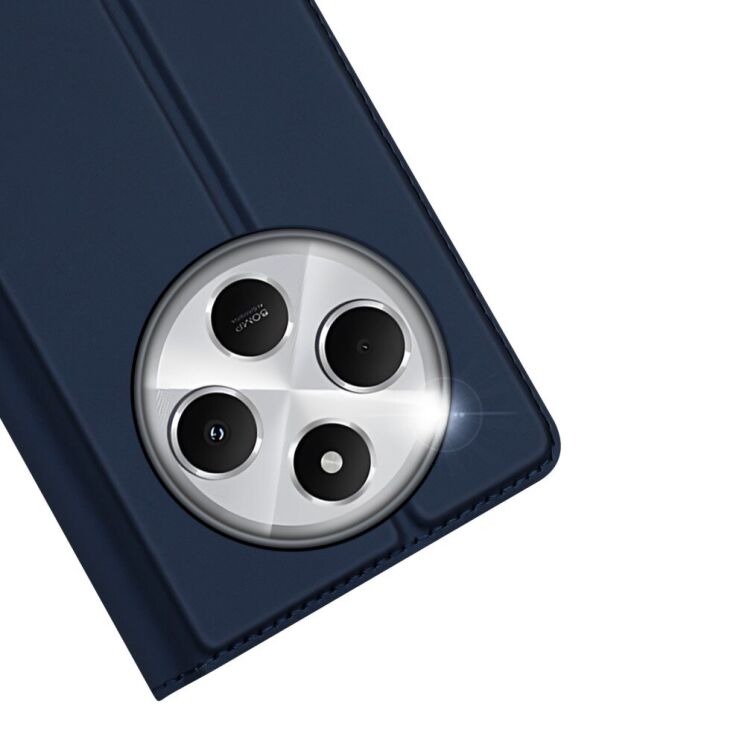 Чехол-книжка DUX DUCIS Skin Pro для Xiaomi Redmi 14C / Redmi A4 5G / Poco C75 - Blue: фото 3 из 10