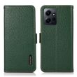 Чехол-книжка KHAZNEH Leather Case для Xiaomi Redmi Note 12 - Green (323049G)