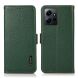 Чехол-книжка KHAZNEH Leather Case для Xiaomi Redmi Note 12 - Green (323049G). Фото 1 из 8