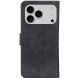 Чехол-книжка KHAZNEH Retro Wallet для Apple iPhone 17 Pro Max - Black (387401B). Фото 5 из 9