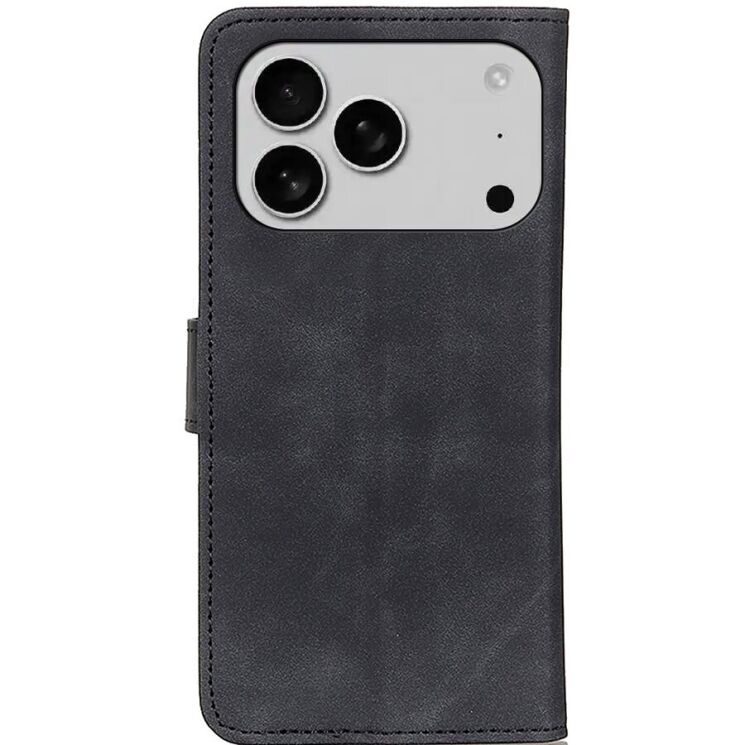 Чехол-книжка KHAZNEH Retro Wallet для Apple iPhone 17 Pro Max - Black: фото 5 из 9