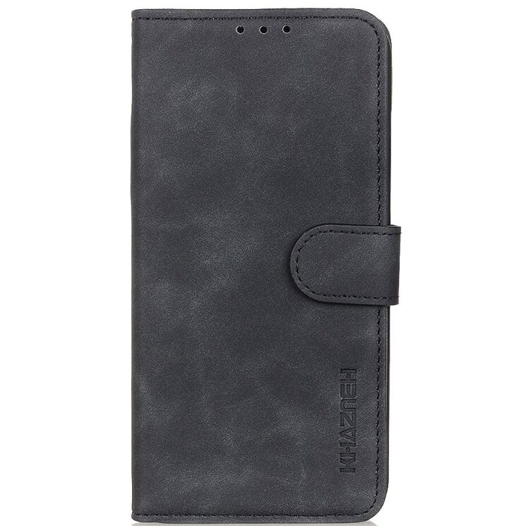 Чехол-книжка KHAZNEH Retro Wallet для Apple iPhone 17 Pro Max - Black: фото 4 из 9