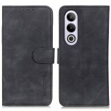 Чехол-книжка KHAZNEH Retro Wallet для OnePlus Ace 3V - Black: фото 1 из 8