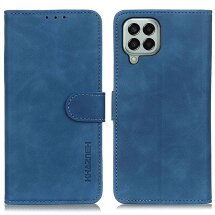 Чехол-книжка KHAZNEH Retro Wallet для Samsung Galaxy M33 (M336) - Blue: фото 1 из 12