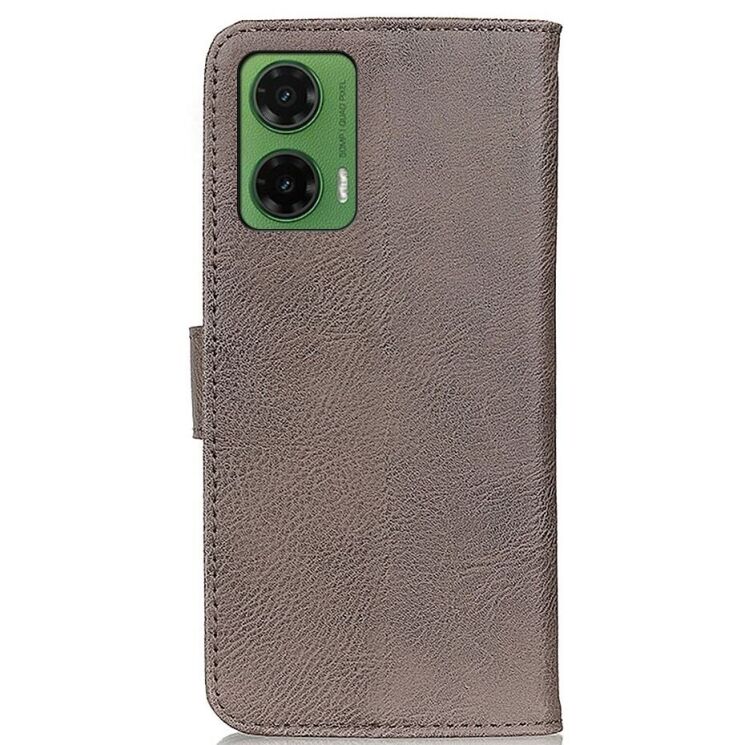 Чохол-книжка KHAZNEH Wallet Cover для Motorola Moto G35 - Khaki: фото 6 з 8