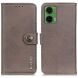 Чохол-книжка KHAZNEH Wallet Cover для Motorola Moto G35 - Khaki (367903K). Фото 1 з 8