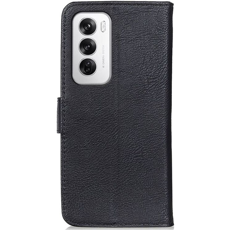Чохол-книжка KHAZNEH Wallet Cover для OPPO Reno 12 - Black: фото 6 з 8