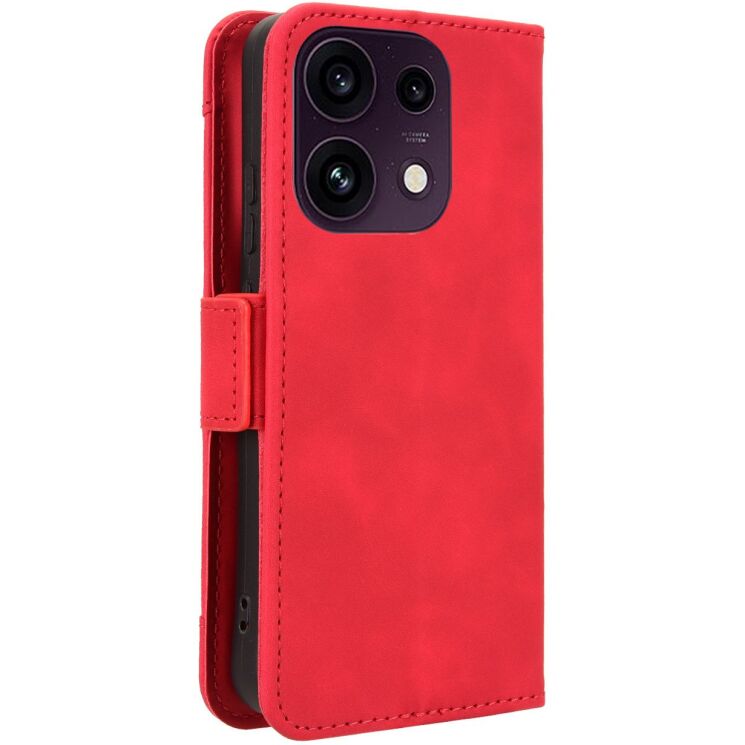 Чехол-книжка с карманами Deexe Wallet Stand для OPPO Reno 16 F/FS - Red (413401R) Чехол-книжка с карманами Deexe Wallet Stand для OPPO Reno 16 F/FS - Red: фото 6 из 15