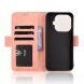 Чехол-книжка с карманами Deexe Wallet Stand для Xiaomi 17T - Pink (408808P). Фото 4 из 15