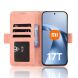 Чехол-книжка с карманами Deexe Wallet Stand для Xiaomi 17T - Pink (408808P). Фото 5 из 15