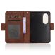 Чехол-книжка с карманами Deexe Wallet Stand (Pencil Slot) для Samsung Galaxy Fold 8 - Brown (424584Z). Фото 3 из 6