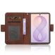 Чехол-книжка с карманами Deexe Wallet Stand (Pencil Slot) для Samsung Galaxy Fold 8 - Brown (424584Z). Фото 2 из 6