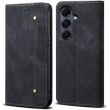 Чехол-книжка с карманами UniCase Jeans Wallet для Samsung Galaxy A37 (A376) - Black (406079B)