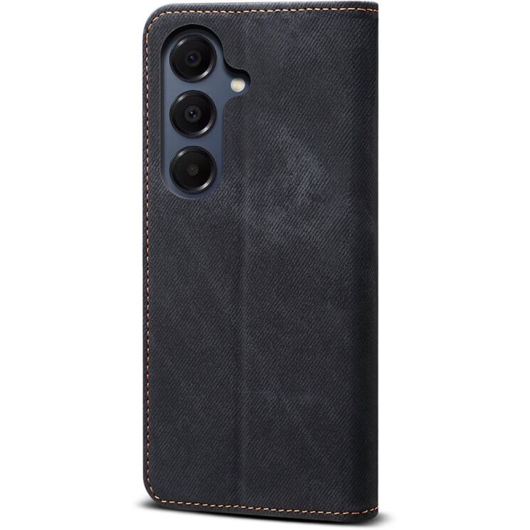 Чехол-книжка с карманами UniCase Jeans Wallet для Samsung Galaxy A37 (A376) - Black: фото 6 из 7