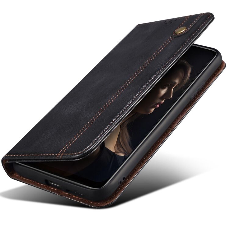 Чохол-книжка з кишеньками UniCase Leather Wallet для Xiaomi 17 - Black (390632B) Чохол-книжка з кишеньками UniCase Leather Wallet для Xiaomi 17 - Black: фото 4 з 8