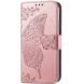 Чехол-книжка с рисунком UniCase Butterfly Pattern для Motorola Moto G86 Power - Rose Gold (385134RG). Фото 5 из 8