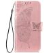 Чехол-книжка с рисунком UniCase Butterfly Pattern для Motorola Moto G86 Power - Rose Gold (385134RG). Фото 4 из 8