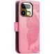 Чехол-книжка с рисунком UniCase Butterfly Pattern для Realme 16 Pro Plus - Pink (428527P). Фото 6 из 9