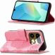 Чехол-книжка с рисунком UniCase Butterfly Pattern для Realme 16 Pro Plus - Pink (428527P). Фото 4 из 9