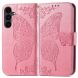 Чохол-книжка з малюнком UniCase Butterfly Pattern для Samsung Galaxy S26 FE - Pink (412726P). Фото 1 з 6