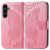 Чехол-книжка с рисунком UniCase Butterfly Pattern для Samsung Galaxy S26 FE - Pink: фото 1 из 6