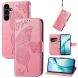 Чохол-книжка з малюнком UniCase Butterfly Pattern для Samsung Galaxy S26 FE - Pink (412726P). Фото 4 з 6