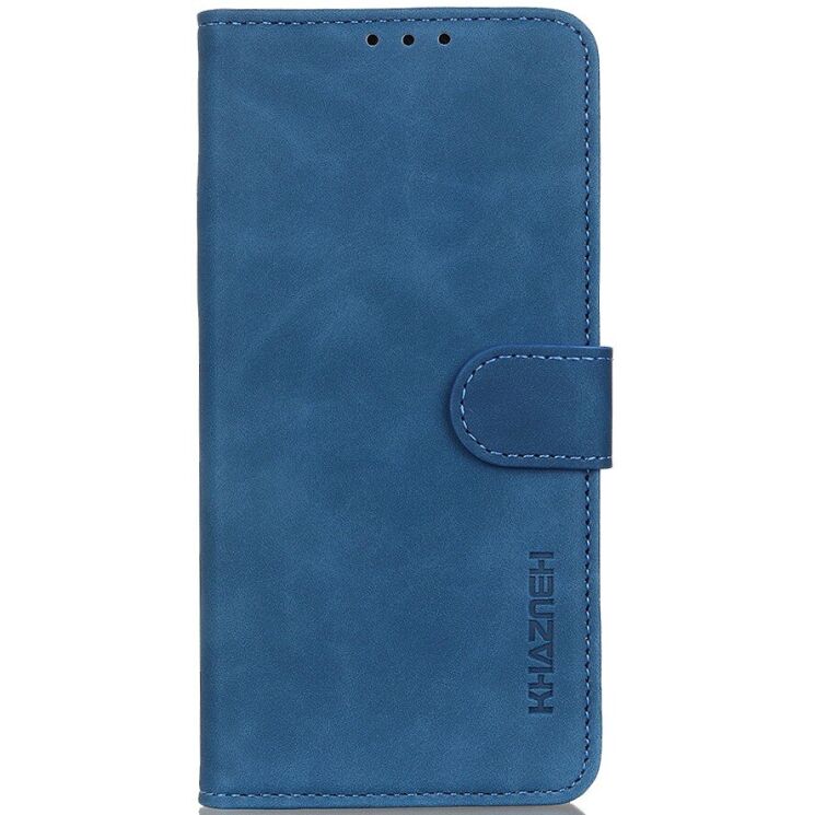 Чехол-книжка с застежкой KHAZNEH Retro Wallet для Xiaomi Redmi Note 17 - Blue (430002L) Чехол-книжка с застежкой KHAZNEH Retro Wallet для Xiaomi Redmi Note 17 - Blue: фото 5 из 8