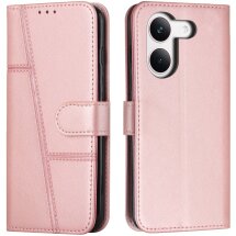 Чохол-книжка з застібкою UniCase Jet Cover для Xiaomi Poco X8 Pro - Rose Gold: фото 1 з 10