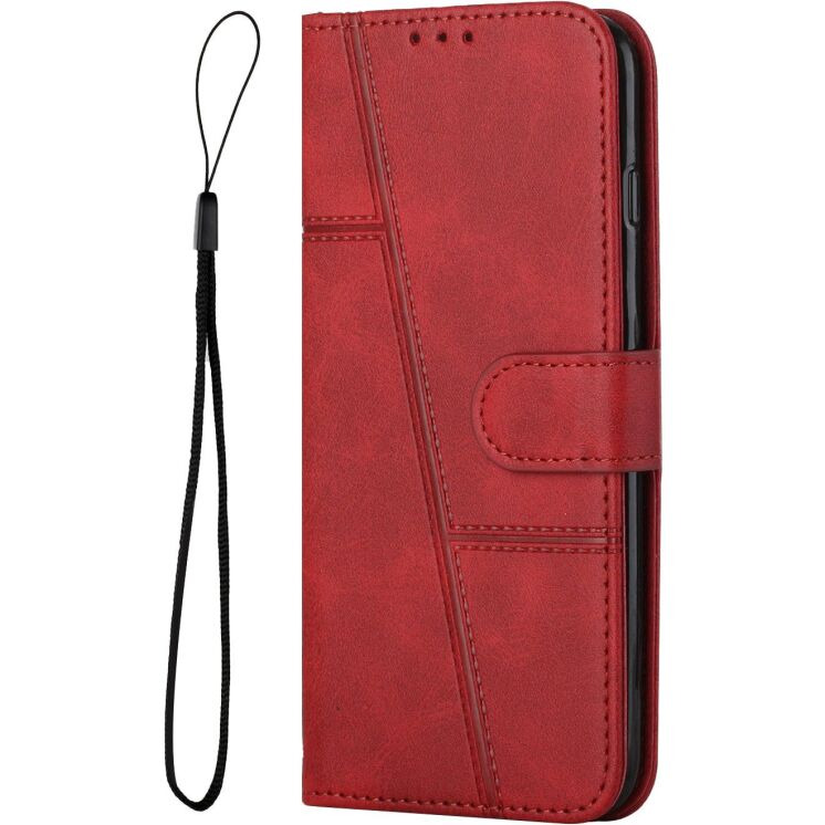 Чехол-книжка с застежкой UniCase Jet Cover для Xiaomi Redmi 17 - Red: фото 3 из 10