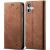 Чехол-книжка UniCase Jeans Wallet для Apple iPhone 17 - Coffee: фото 1 из 6