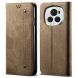 Чехол-книжка UniCase Jeans Wallet для Honor Magic 6 Pro - Khaki (355804K). Фото 1 из 6