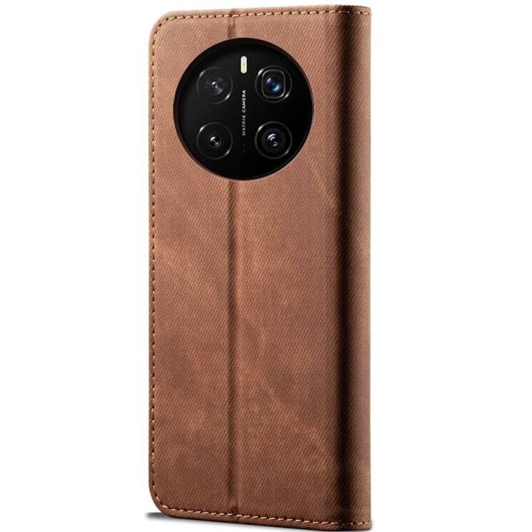 Чехол-книжка UniCase Jeans Wallet для Honor Magic 7 Pro - Coffee: фото 5 из 6