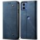 Чехол-книжка UniCase Jeans Wallet для Motorola Moto G24 / G04 / G04s / E14 - Blue (347840L). Фото 1 из 6