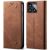 Чехол-книжка UniCase Jeans Wallet для Xiaomi Poco F6 Pro - Coffee: фото 1 из 6