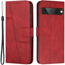 Чехол-книжка UniCase Jet Cover для Google Pixel 7 Pro - Red: фото 1 из 11