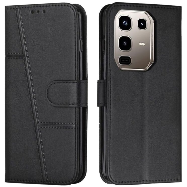 Чехол-книжка UniCase Jet Cover для Infinix Note 50 Pro Plus - Black: фото 1 из 10