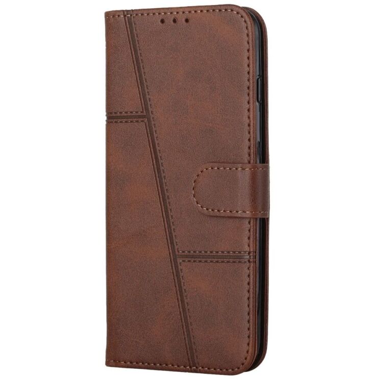 Чохол-книжка UniCase Jet Cover для Samsung Galaxy S22 Ultra (S908) - Brown: фото 4 з 11