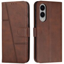 Чехол-книжка UniCase Jet Cover для Samsung Galaxy S25 Edge (S937) - Brown: фото 1 из 10