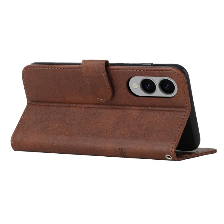 Чехол-книжка UniCase Jet Cover для Samsung Galaxy S25 Edge (S937) - Brown: фото 3 из 10