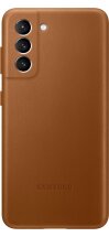 Чохол Leather Cover для Samsung Galaxy S21 (G991) EF-VG991LAEGRU - Brown: фото 1 з 3